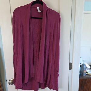 Athleta Women's Draped Cardigan - Purple